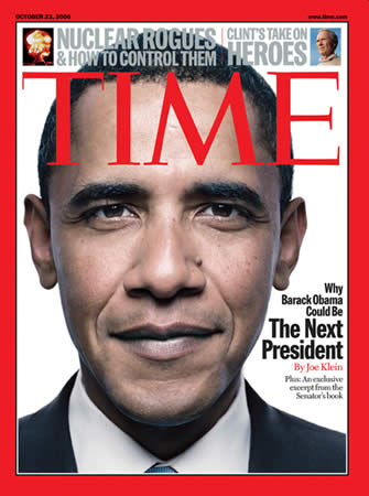 Time Magazine Cover November 7 2008